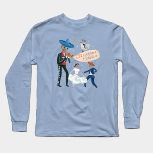 Skeleton Dance Long Sleeve T-Shirt